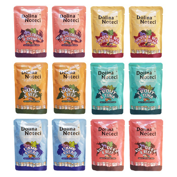 Dolina Noteci Superfood - Mix smaków mokra karma dla kota  12x85g