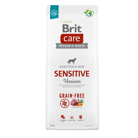 Brit Care Grain free Sensitive Venison   12kg