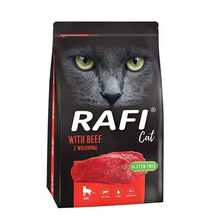 Sucha Karma Rafi CAT 7 kg z Wołowiną