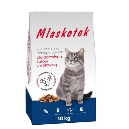 Mlaskotek Sucha Karma dla Kota 10 kg