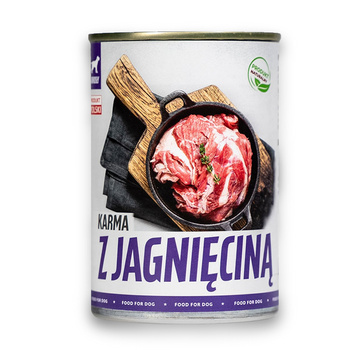 TUF-TUF Puszka 400 g  Mokra karma dla psa z Jagnięciną