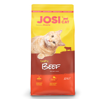 JosiCat Tasty Beef sucha karma dla kota10kg