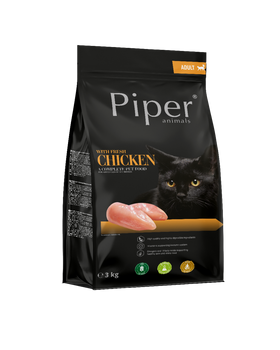 Piper Kot 3 kg z Kurczakiem sucha karma dla kota
