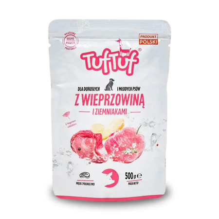 TUF TUF mokra karma dla psa Mix smaków 40x500g