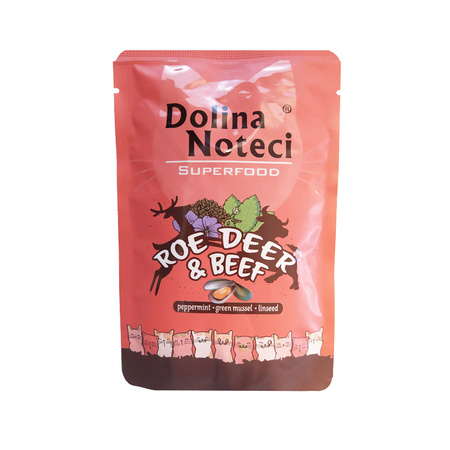 Dolina Noteci Superfood - Mix smaków mokra karma dla kota  24x85g