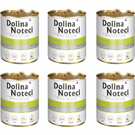 Dolina Noteci Premium GĘŚ 6x800g