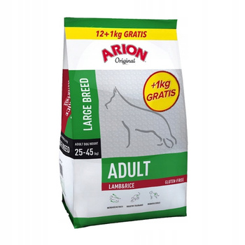 Arion Adult Large Lamb Rice 12 kg + 1 kg GRATIS sucha karma dla psa