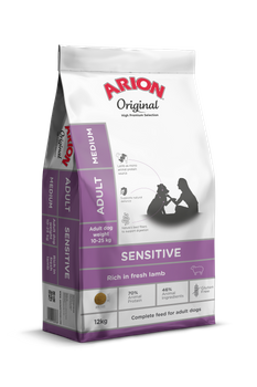 Arion Adult Medium Sensitive Lamb  sucha karma dla psa12 kg