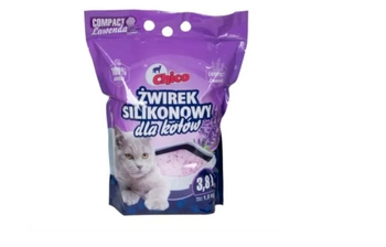 CHICO Żwirek silikonowy 3,8 l- compact lawenda