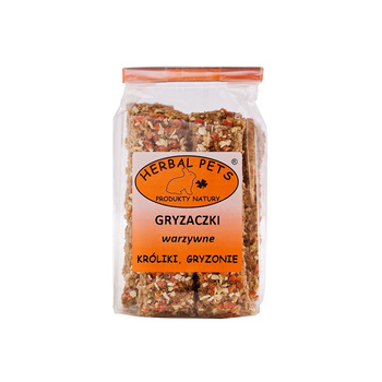 HERBAL Gryzaczki warzywne-gryzonie 160g