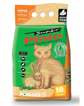 Super Pinio Cytrus 10 l żwirek