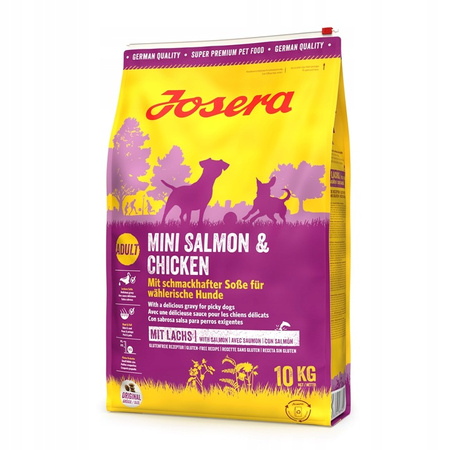 Josera pies Mini Salmon & Chicken 10 kg