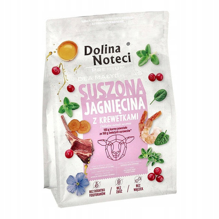 Dolina Noteci karma Suszona Małe Rasy Jagnięcina 3kg