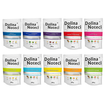 Dolina Noteci PREMIUM MIX Smaków mokra karma dla psa 30x500g