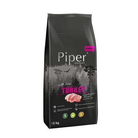 Piper pies 12 kg JUNIOR z Indykiem sucha karma