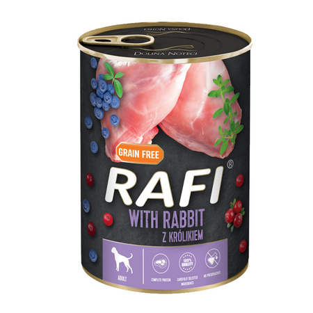Rafi Premium MIX SMAKÓW mokra karma dla psa 24x400g