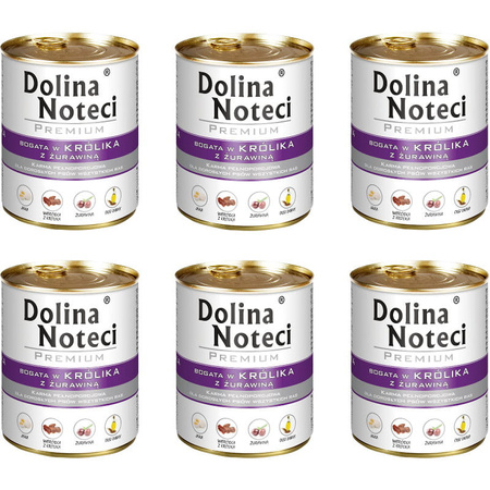 Dolina Noteci Premium KRÓLIK 6x800g