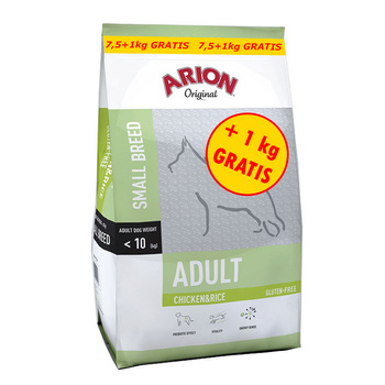 Arion Adult Small Chicken Rice sucha karma dla psa 7,5kg+1kg