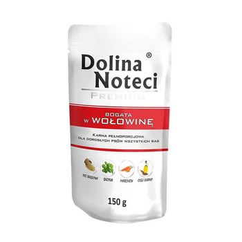 Dolina Noteci Bogata w Wołowinę mokra karma dla psa  150g