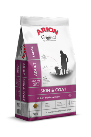 Arion Adult Large SKIN & COAT Salmon 12 kg sucha karma dla psa