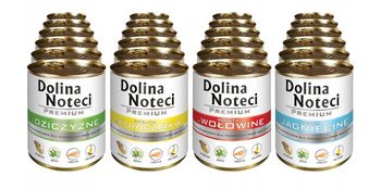 DOLINA NOTECI PREMIUM MIX SMAKÓW mokra karma dla psa  24x800g