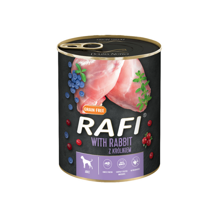 RAFI PREMIUM Mix smaków  mokra karma dla psa 24x800g