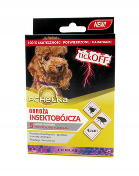Pchełka TickOFF Obroża Insektobójcza dla psa 45 cm