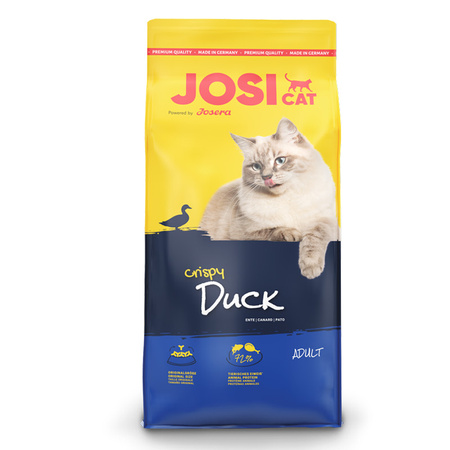 JosiCat Crispy Duck  sucha karma dla kotów 18kg
