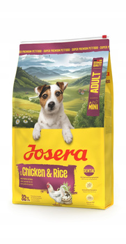 Josera Mini Adult Chicken Rice karma sucha dla psa kurczak 3 kg