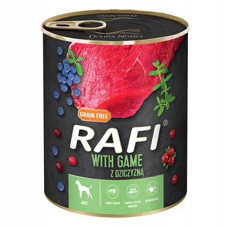RAFI PREMIUM mix smaków mokra karma dla psa 30x800g