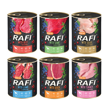 RAFI PREMIUM Mix smaków 30x800g