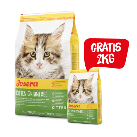 Josera Kitten Grainfree 10 kg + 2kg gratis