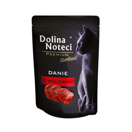 Dolina Noteci DANIE KOT WOŁOWINA 10x85g sterylizowany