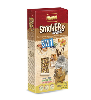 SMAKERS DLA GRYZONI-MIX 2 3szt/120g