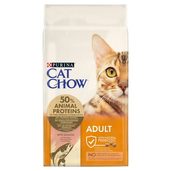 PURINA CAT CHOW NEW Łosoś 15kg