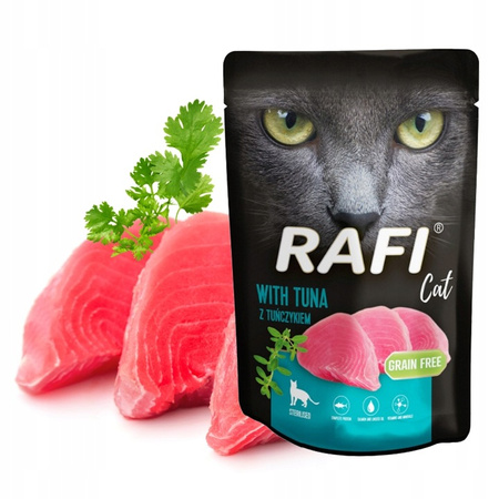 RAFI CAT STERILISED Mix mokra karma dla kota 30x100g
