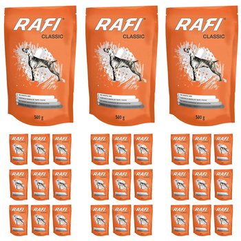 RAFI CLASSIC Bez zbóż  30x500g