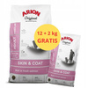 Arion Adult Medium SKIN & COAT Salmon 12 kg +2kg gratis sucha karma dla psa
