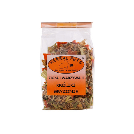 HERBAL Zioła i warzywa II królik, gryzonie 50g