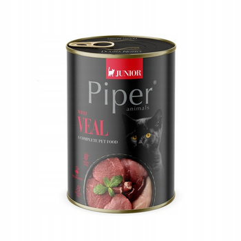 Piper Puszka 400 g Kot Junior z Cielęciną