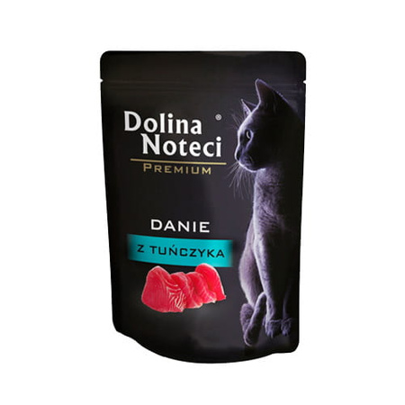 Dolina Noteci DANIE  TUŃCZYK  mokra karma dla kota 10x85g
