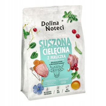 Dolina Noteci Suszona Małe Rasy Cielęcina 3kg