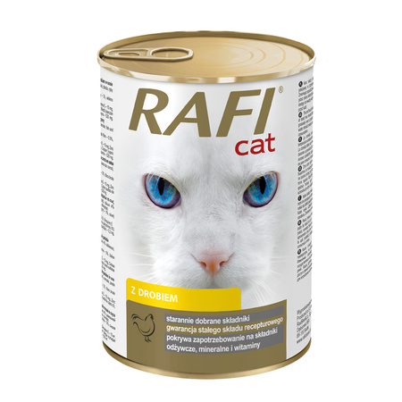 RAFI CAT Mix smaków mokra karma dla kota 24x415g