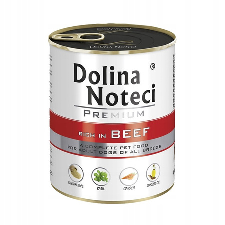 Dolina Noteci Premium MIX SMAKÓW  mokra karma dla psa bez ryb 30x800g