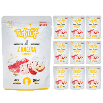 TUF TUF  mokra karma Kaczka 10x500g