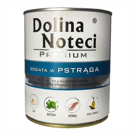 Dolina Noteci Premium BEZ ZBÓŻ mokra karma dla psa 30x800g 
