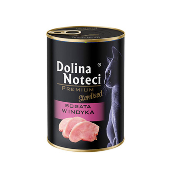 KOT Dolina Noteci Bogata w Indyka 400g Sterilized