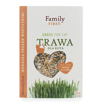 TRAWA DLA KOTA W POJEMNIKU 100g
