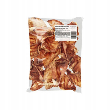 Naturalny przysmak gryzaki dla psa i kota uszy wieprzowe 10 szt.