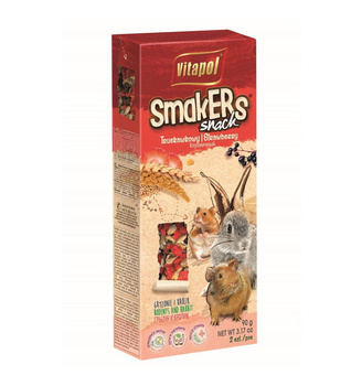 SMAKERS DLA GRYZONI-TRUSKAWKOWY 2szt/10szt